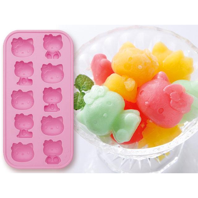 スケーター サンリオ ハローキティ Hello Kitty シリコントレー 製氷皿