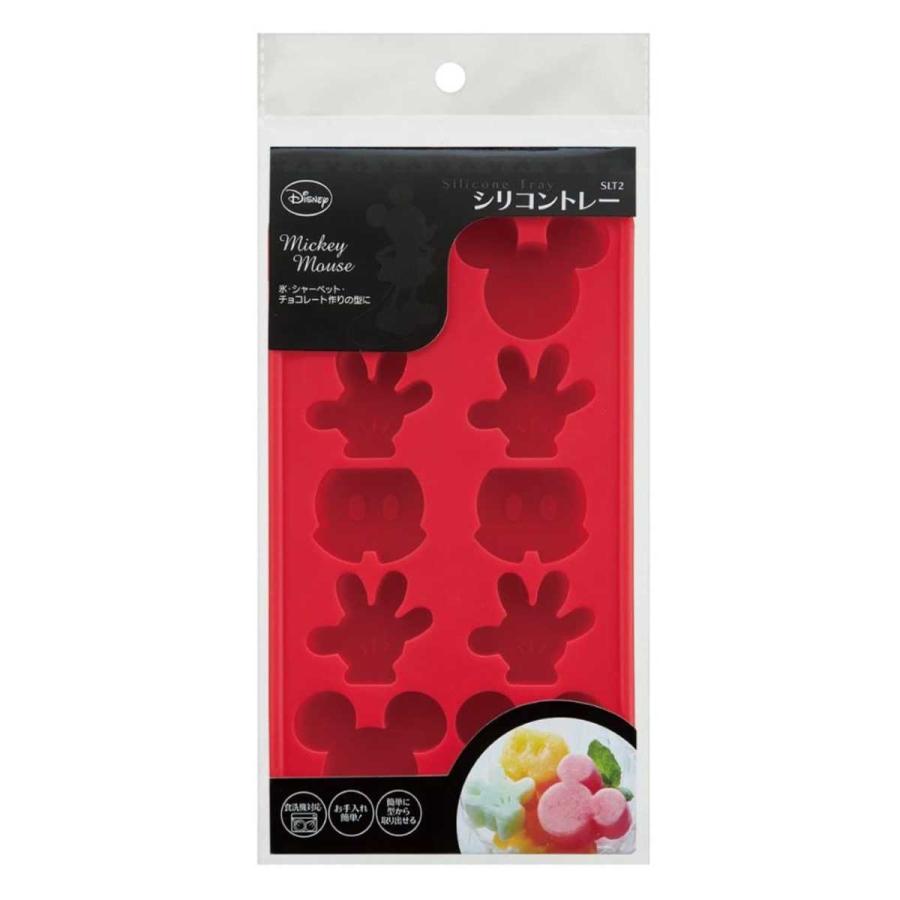 スケーター ディズニー Disney ミッキーマウス シリコントレー 製氷皿