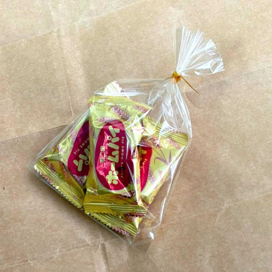 ラッピング 袋 セット ギフトバッグ タイ付 ちょこっと PP袋 透明 無地