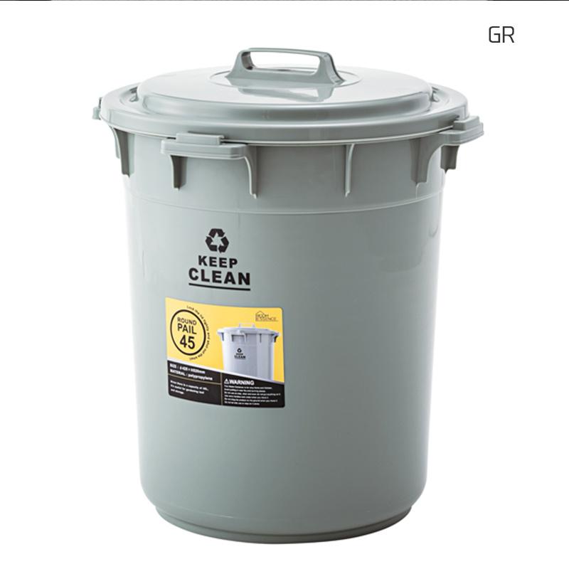 東谷 ラウンドペール45L ゴミ箱 ダストボックス おしゃれ ごみ箱 円形