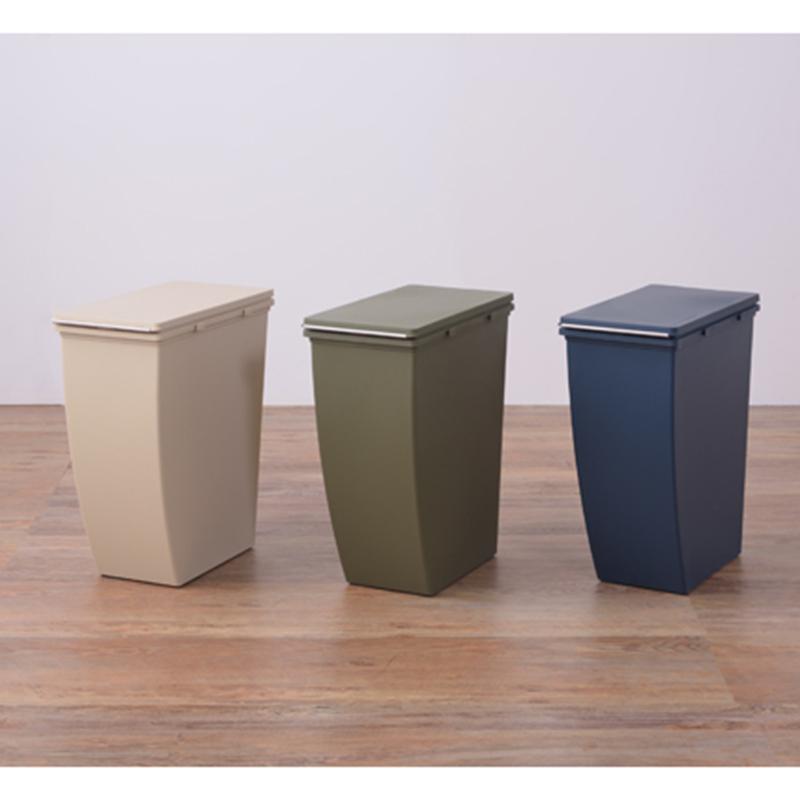 東谷 ゴミ箱 ダストボックス スリムコンテナ 20リットル フタ付き