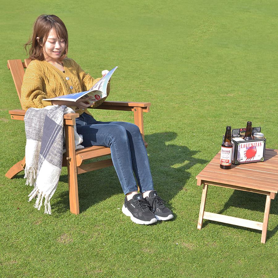 peace park ローウッドチェア アウトドアチェア キャンプ椅子 ネイビー