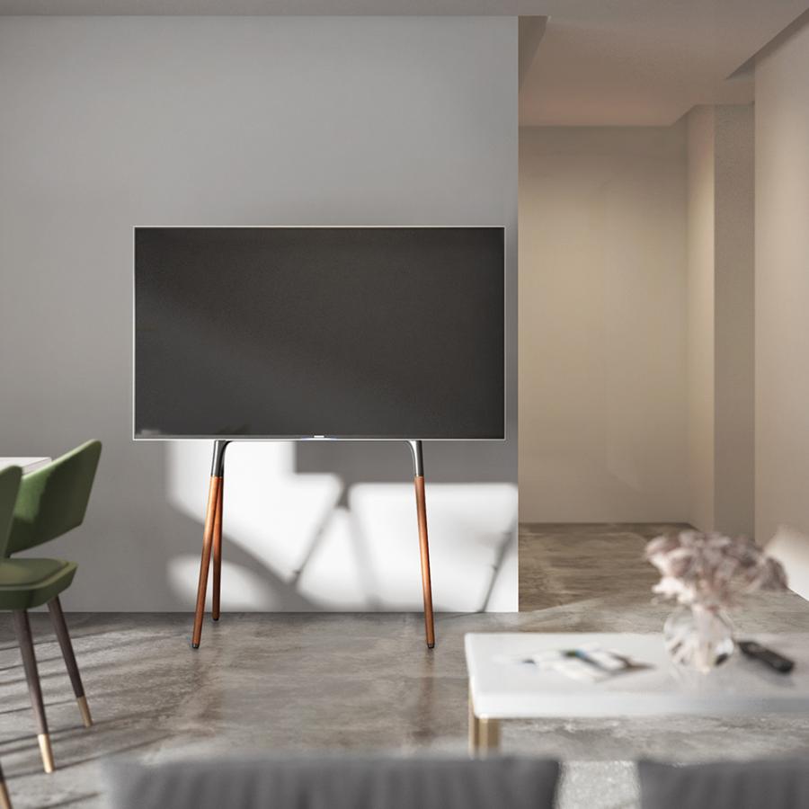 テレビ台 壁寄せテレビスタンド イーゼル式テレビスタンド テレビ引っかけタイプ 4脚タイプ 32〜55型対応 VESAサイズ_5