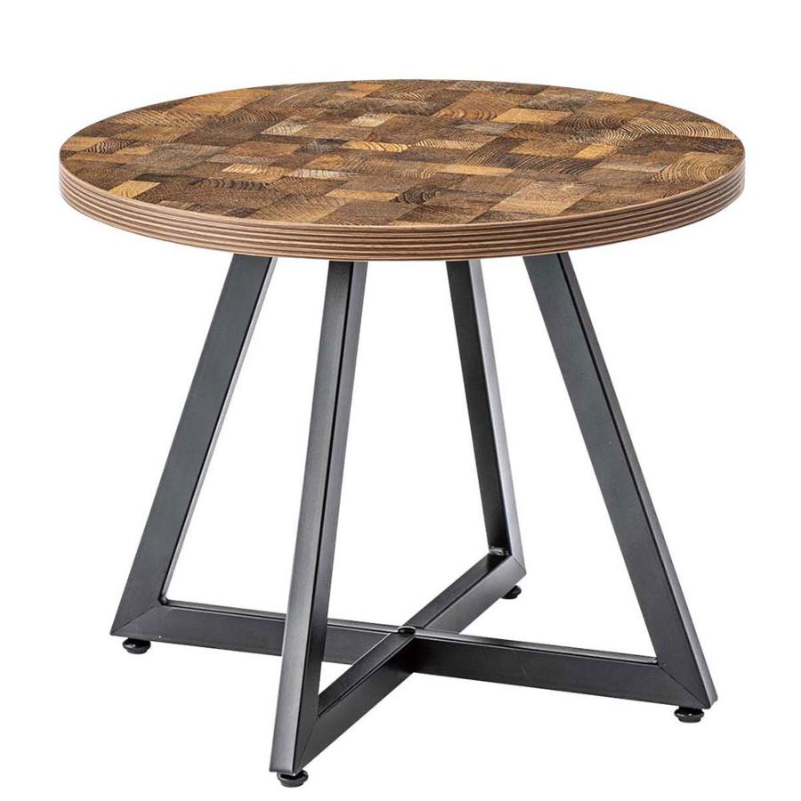 東谷 ラウンドテーブルM ナチュラル ブラウン 机 つくえ 丸テーブル 丸