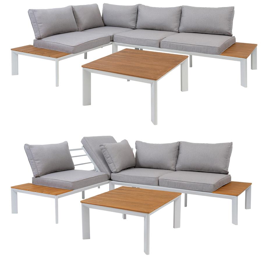 東谷 ガーデンソファ＆テーブルセット アウトドアリビング ソファ