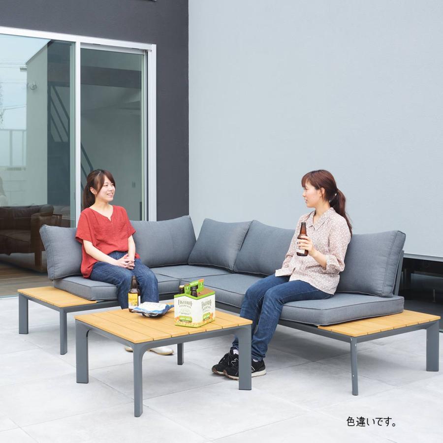 T-51　テーブル ソファ 東谷 ガーデンソファ＆テーブルセット アウトドアリビング ソファ
