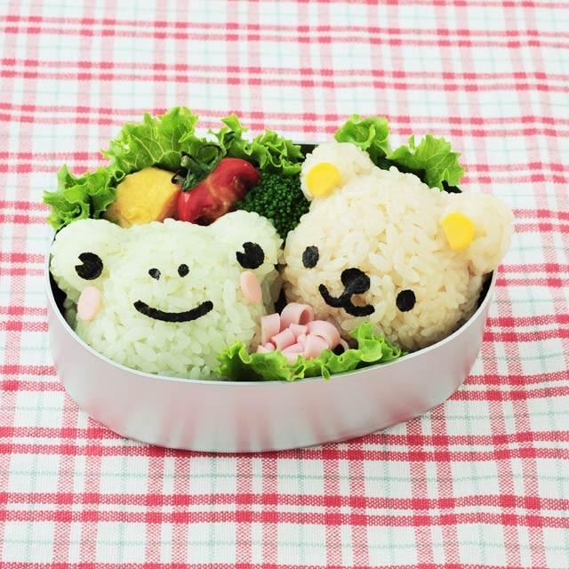 くまさんとなかまたち おにぎりセット おむすび型 おにぎり お弁当 おべんとう 弁当 園児 幼児 キャラ弁 キャラ弁グッズ ウルトラミックス ヤフー店 通販 Yahoo ショッピング