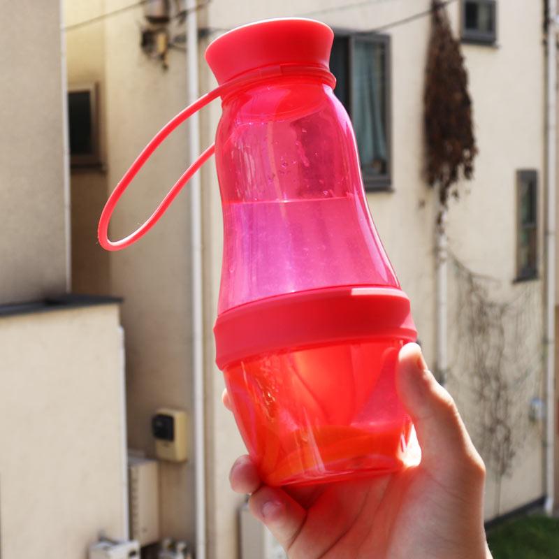 水 ボトル 水筒 600ml おしゃれ オシャレ フルーツウォーターボトル