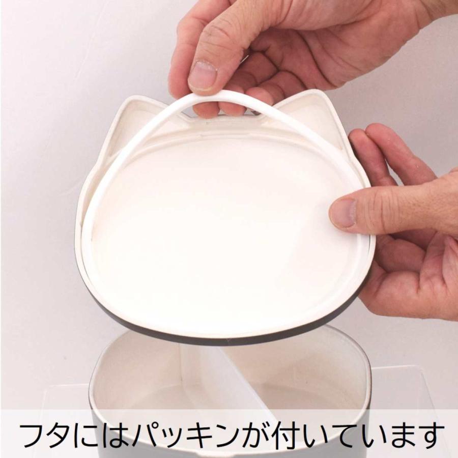 サブヒロモリ 弁当箱 お弁当箱 女子 1段 にゃお ねこみみ ワンタッチ