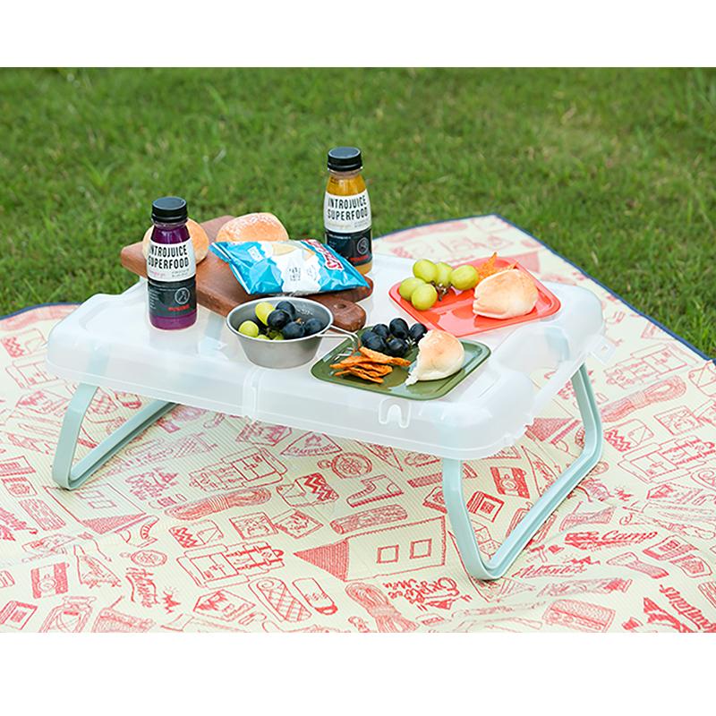 BISQUE ローテーブル テーブル ＆ レジャーシート セット ツェルト