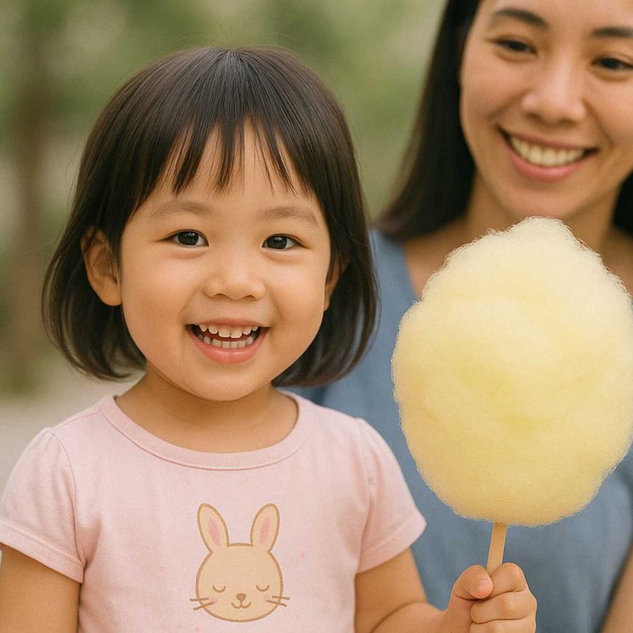 ざらめ ザラメ 糖 わたがし 業務用 色ざらめ パイン味 500g 約30食分