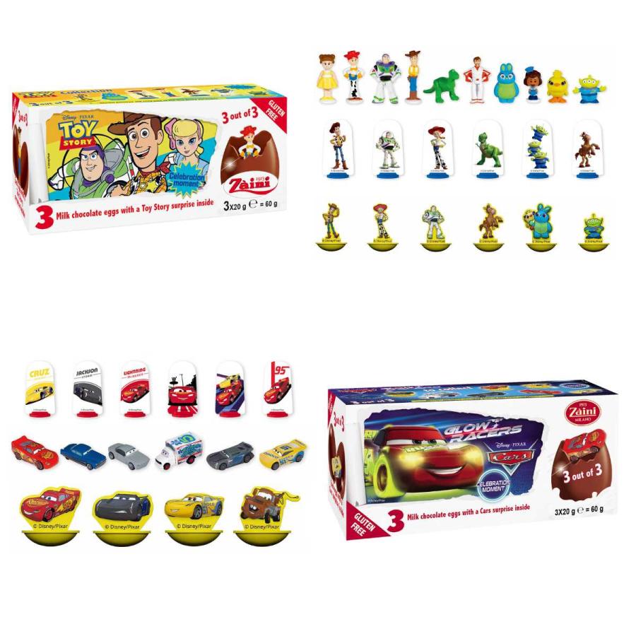 Disney（ディズニー） チョコエッグ チョコレートエッグ 3個入り 限定