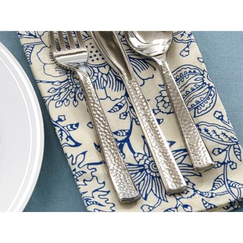 モザイク Mozaik スプーン 16cm 10本セット ハンマー柄 メタル