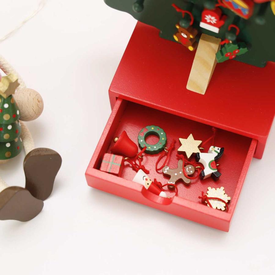 アドベントカレンダー クリスマスツリー 卓上 アドベント カレンダー