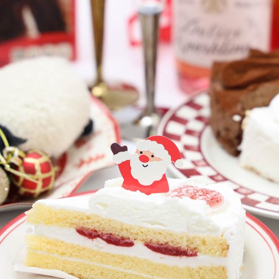 クリスマス用　サンタ＆スノーマンクリップ　ケーキ屋さん　販売　小物 天満紙器（TEMMA SHIKI） クリスマス ケーキピック（ヤッホーサンタ