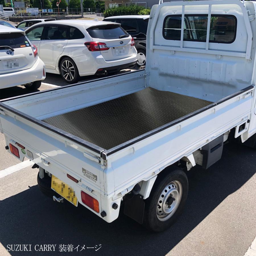 軽トラ　荷台ゴムマット荷台フォローMTシフトノブ運転席助手席ゴムマット 楽天市場】軽トラ用ゴムマット 厚さ 5mm 幅 140cm × 長さ 201cm 軽