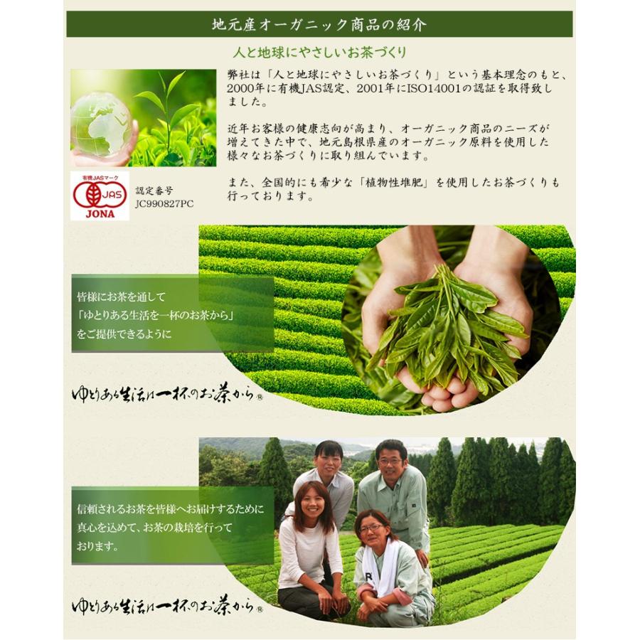 島根育ちのお茶シリーズ 葛の葉茶 2g×6p入り ティーパック×4袋 茶三代一 島根県原材料100% イソフラボン サポニン 豊富｜umaimon-hunter｜04