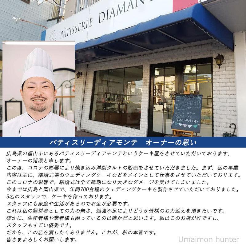 焼き込み洋梨タルト コロナ支援商品 パティスリーディアモンテ 広島県 土産 洋菓子 焼菓子 お取り寄せ ケーキ屋さんのお菓子 条件付き送料無料 Dant Ynstr 0001 Nm 001 旨いもんハンター 通販 Yahoo ショッピング