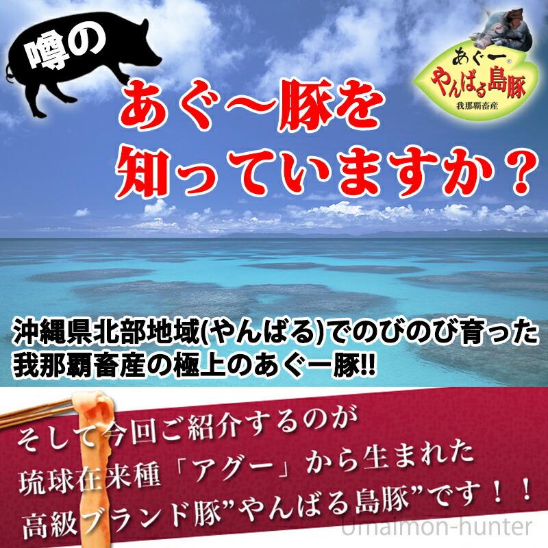 やんばる島豚あぐー 黒豚 モモ しゃぶしゃぶ用 500g フレッシュミートがなは 沖縄 土産 アグー 貴重 肉｜umaimon-hunter｜02