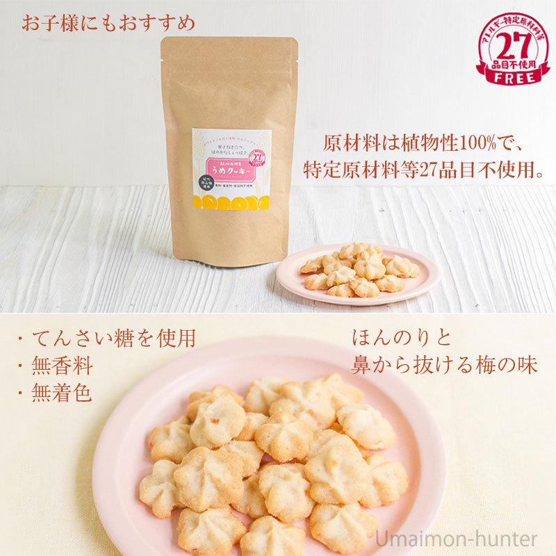 うめクッキー 80g 3p 濱田 トランス脂肪酸ゼロ グルテンフリー うめ塩 和歌山 土産 クッキー 菓子 条件付き送料無料 Hamd Umkuk 0080 Nm 003 旨いもんハンター 通販 Yahoo ショッピング