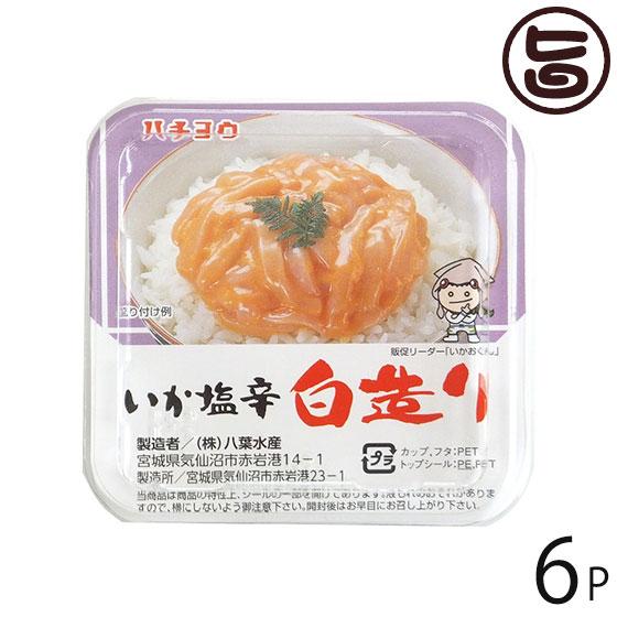 いか塩辛 白造り 100g 6p 八葉水産 宮城県 復興支援 人気 定番 土産 海鮮 イカ 惣菜 つまみ 条件付き送料無料 Hyss Ikskr 0100 Nm 006 旨いもんハンター 通販 Yahoo ショッピング