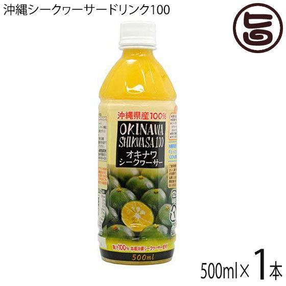 オキナワ シークヮーサー 100 500ml×1本 オキハム 沖縄 土産 南国 