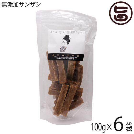 無添加 サンザシ 100g×6P おきなわ薬膳美人 中国産 山査子 実 赤い果実