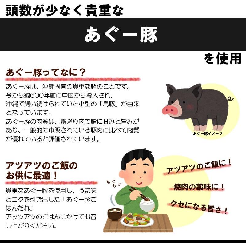 幻の豚 あぐー豚 ごはんだれ 200g×15個 沖縄特産品 特産品 沖縄 沖縄土産 土産_1