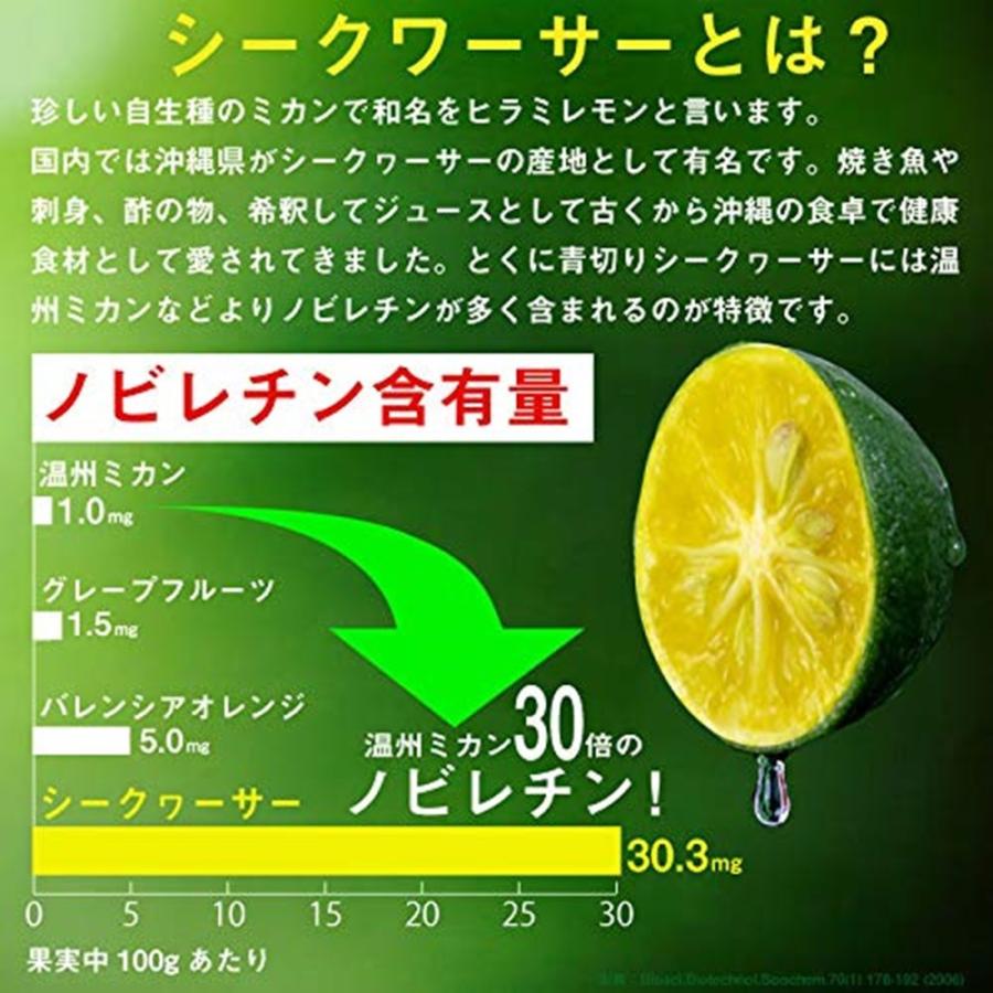 沖縄やんばる産 まるごとシークヮーサーパウダー 100g×9P 渡具知農園 沖縄 健康食品 シークワーサー 粉末 天然ノビレチン豊富｜umaimon-hunter｜06