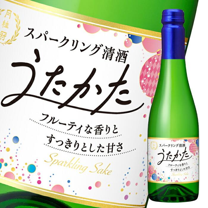 うたかた 日本酒 300ml 月桂冠 スパークリング清酒 うたかた300ml瓶×1ケース（全12本