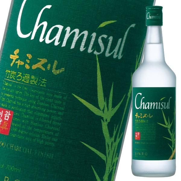 眞露 Chamisul（チャミスル）22度700ml瓶×1ケース（全12本） 送料無料｜umaimon-oumi