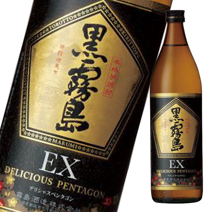 25度 黒霧島 EX 900ml 瓶 12本 (900ml) 霧島酒造 25度黒霧島EX900ml瓶×1ケース（全12本）送料無料 爆買 : 近江