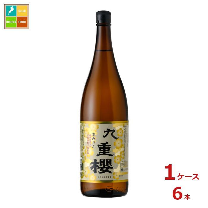 九重味淋 本みりん 九重櫻1.8L瓶×1ケース（全6本）送料無料 爆買（Yahoo!・近江うまいもん屋）