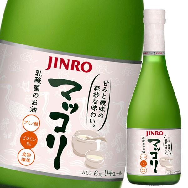 眞露 JINRO（ジンロ）マッコリ375ml瓶&times;1ケース（全20本） 送料無料