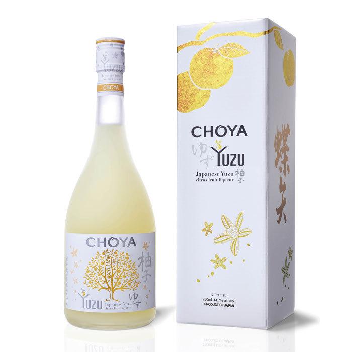 チョーヤ 梅酒 CHOYA YUZU750ml瓶×2ケース（全12本） 送料無料 梅酒、果実酒