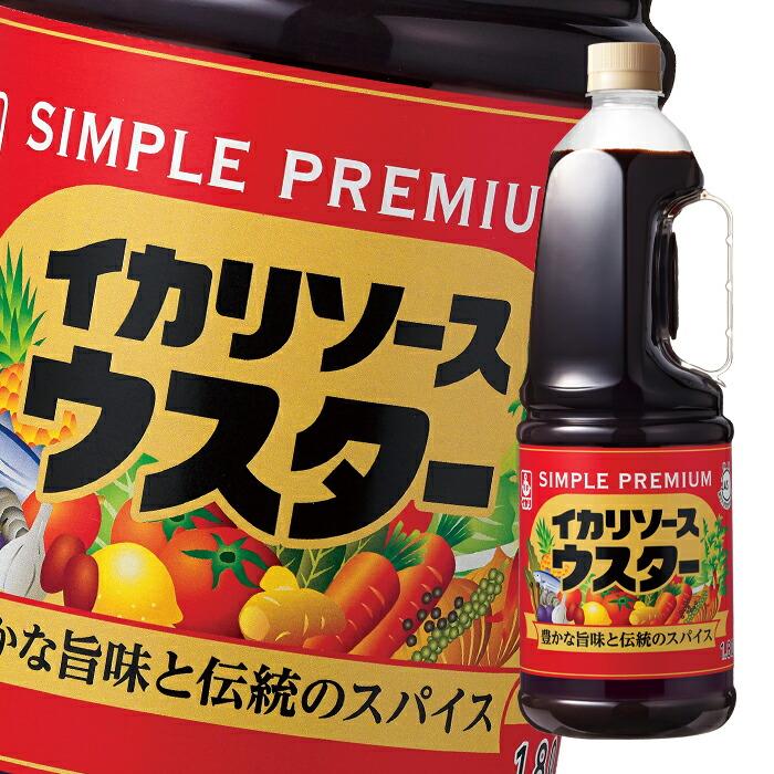 イカリソース ウスターソース1.8Lハンディパック×1ケース（全6本 