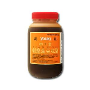 ユウキ 四川省ピィ県産豆板醤（微粒）1kg×1ケース（全12本） 送料無料 爆買