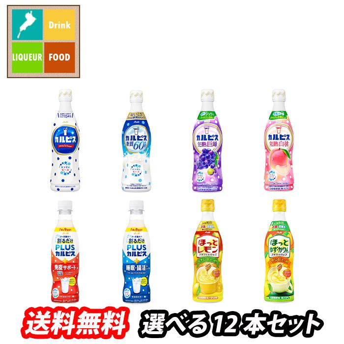 アサヒ カルピス470mlプラスチックボトル（希釈用飲料）1本単位で