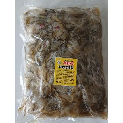 生姜入りいかとろろ1ｋｇ　業務用（冷凍）送料別　父の日　珍味　あごだし風味　生姜　イカ惣菜　海鮮惣菜　おつまみ　晩酌　めし友　酒の肴　おまとめ　同梱｜umaimono-maruchou｜02