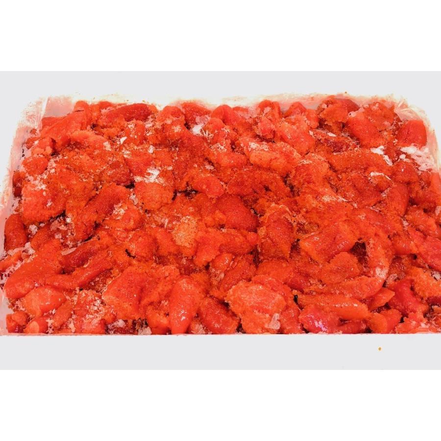 辛子明太子 2kg 業務用【国内加工・切れ子】【送料無料】辛