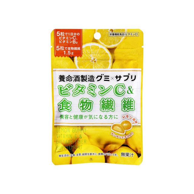 うまい村デイリー 養命酒製造 グミｘサプリ ビタミンｃ 食物繊維 40g X6 うまい村 通販 Yahoo ショッピング