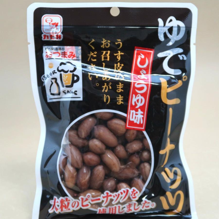 カモ井 ゆでピーナッツ 100g 新含気調理食品 ゆで落花生 うまいらどっとこむ 通販 Yahoo ショッピング