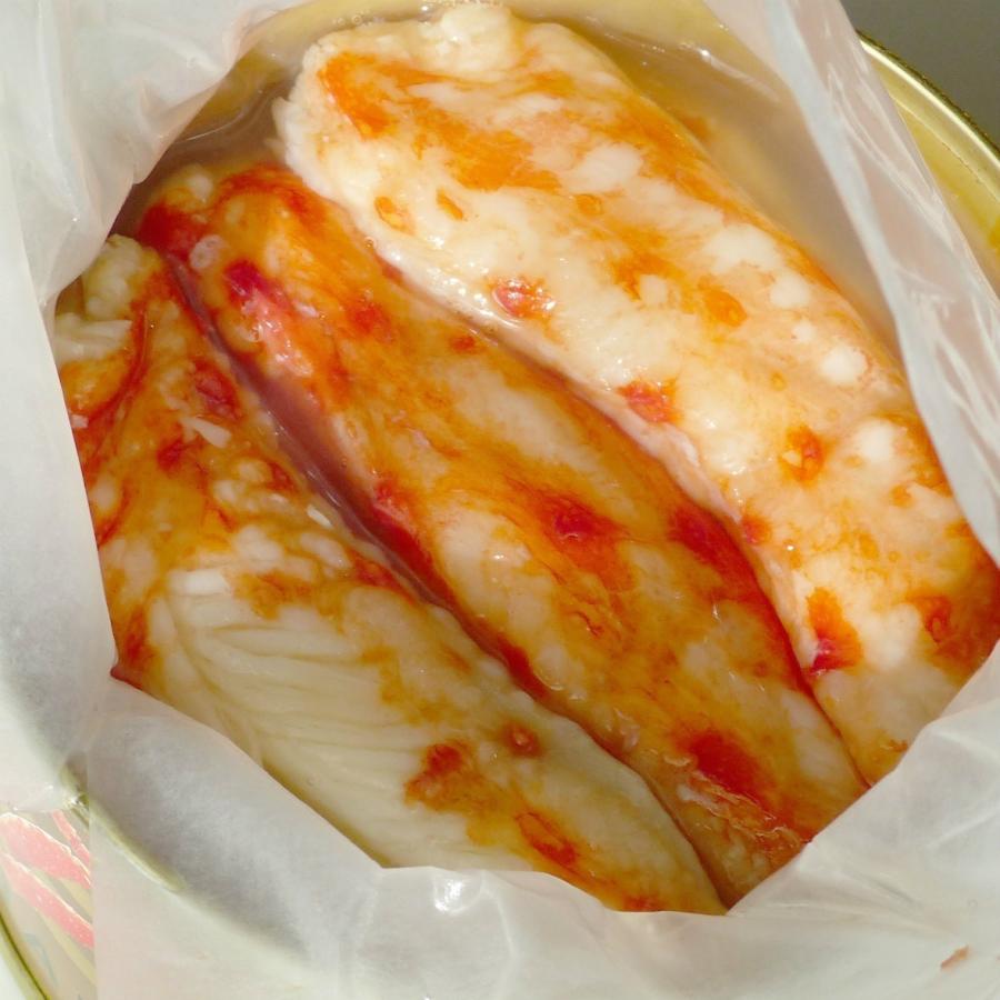 タラバガニ缶詰 棒肉のみ 脚肉100%カニ缶 175g(トーヨー) 1缶15本前後