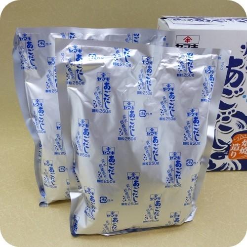 あごだし 長崎県産トビウオ100% 炭火焙煎造り 顆粒 500g(ヤマキ