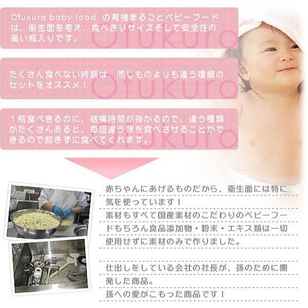 有機ベビーフード（中期7ヶ月頃から、）28食。人気ベスト4種類×各7安心・安全の有機栽培食べきりサイズで衛生面も考慮してあります_2