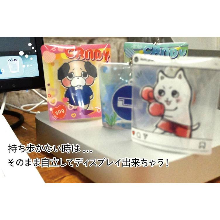 アクリルキーホルダー デザイン 保護カバー 65mm 65mm Ak001 ウマキタック工芸 通販 Yahoo ショッピング