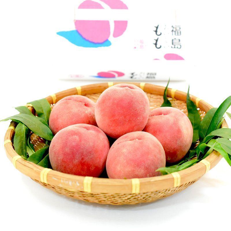 桃（品種：くにか）12玉２ケース 福島産白桃 秀品 紅錦香（くにか） 約3kg(約9〜12玉)【送料無料