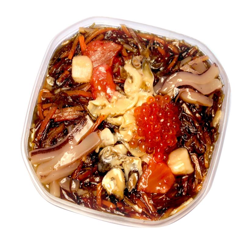 北海道函館産 八宝漬200g×３個セット 送料無料 ギフト ご贈答 海鮮丼 ご飯のお供 お酒のあて 秋鮭 マスの卵 ホタテ貝のヒモ ツブ貝 スルメイカ 昆布 |  | 05