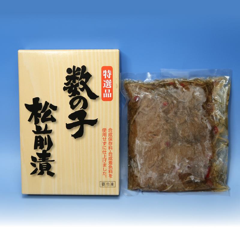 松前漬 松前漬け 数の子松前漬け（一本羽のみ）500g×２個（化粧箱入り）一本羽のみ使用 【送料無料】 ご贈答に お中元｜umakou｜05