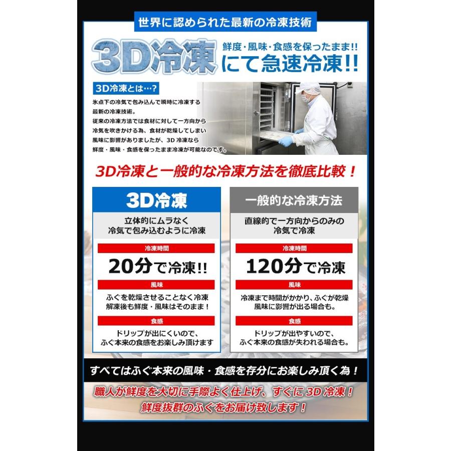 ふぐ 博多 とらふぐ鍋 セット 2-3人前 瞬冷 ギフト 送料無料 化粧箱 ふぐ鍋 とらふぐ てっちり ふぐちり お取り寄せグルメ 高級 うま味 [フグ]_5